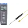 VOLTCRAFT K102 + TP 207 medidor de temperatura -200 a +1370 °C sonda tipo K