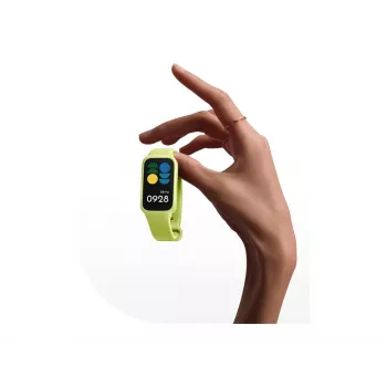 Pulseira fitness tracker Xiaomi 9 Active verde — medidor de frequência cardíaca, monitor de atividade, modelo 70783
