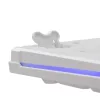 Conjunto teclado e rato Baracuda BGC-012 Orca White – conjunto de teclado e rato branco