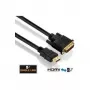 Purelink PureInstall PI3000 - Cabo de vídeo - Single Link - HDMI / DVI - DVI-D (M) para HDMI (M) - 1 m - isolamento triplo - preto