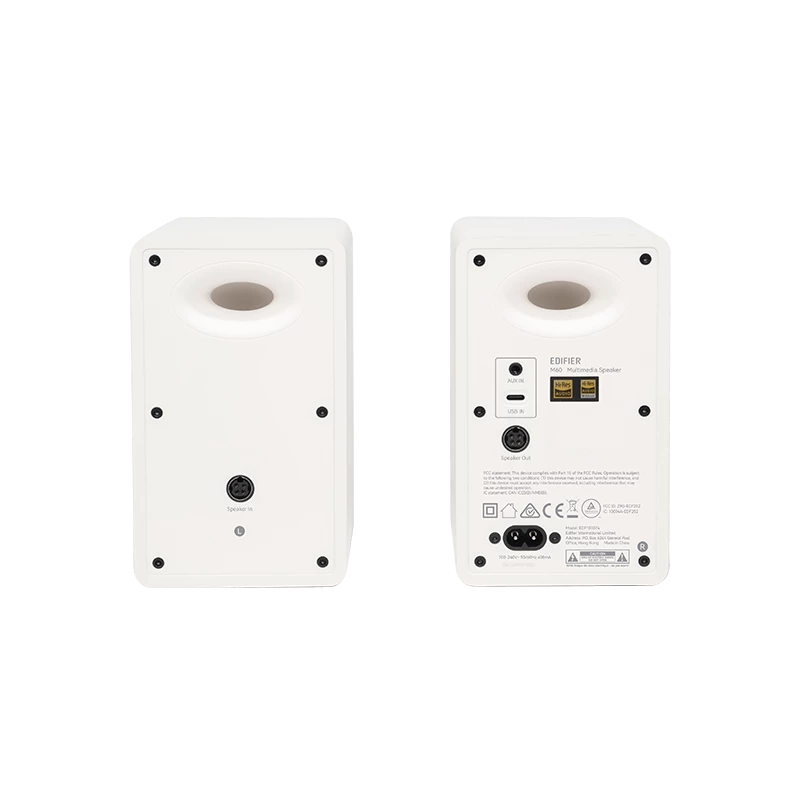 Edifier M60 preto, branco com fios e sem fios 66 W