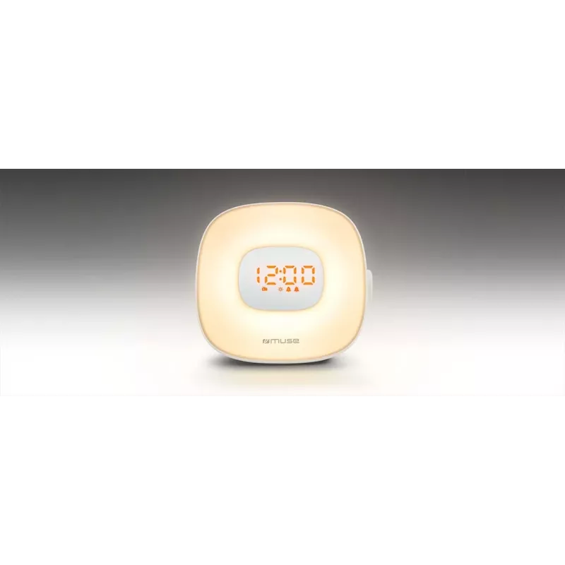 Rádio pessoal Muse ML-198 CR sintonizador FM auto-scan visor LED