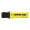 Marcador STABILO BOSS Original ponta chanfrada Amarelo