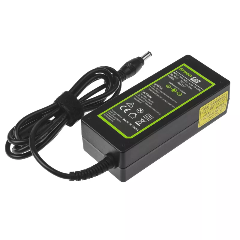 Fonte de alimentação/transformador Green Cell AD33P interior 65 W preto