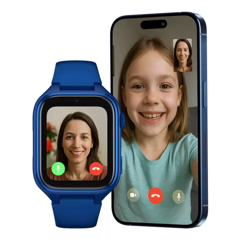 Smartwatch Stelio Junior 4G ST-SWJ101-NB – relógio infantil 4G, azul-marinho