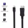 Cabo DisplayPort Qoltec 50434 1,8 m Mini DisplayPort preto