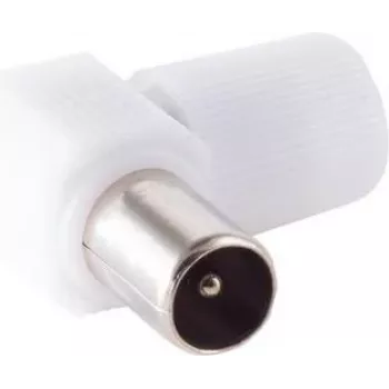Ficha coaxial angular ShiverPeaks 82022 — ficha coaxial em ângulo reto