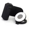 Luz de selfie RealPower Selfie MagFree LED, preto, branco, ABS, PU