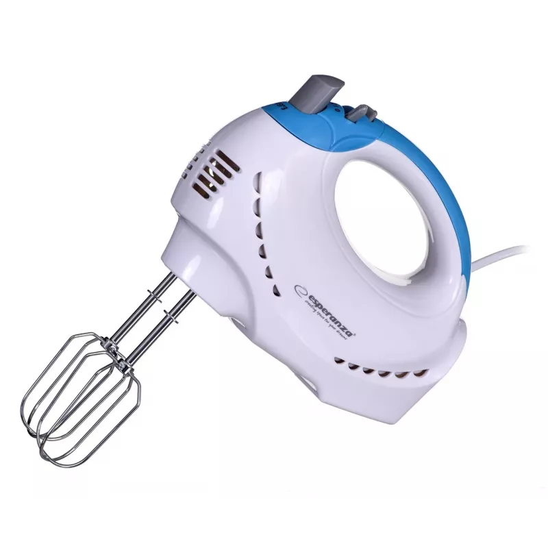 Batedeira manual Esperanza EKM010 300 W azul-claro, branco