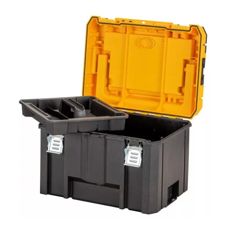Mala funda DeWalt DWST83343-1 TSTAK 2.0, policarbonato, preto/amarelo, 440x333x323 mm