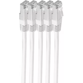 Cabo de rede ShiverPeaks BS75711-HW-SET5 1 m Cat6 S/FTP
