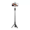 Tech-Protect L05S pau de selfie com tripé, luz LED e telecomando Bluetooth