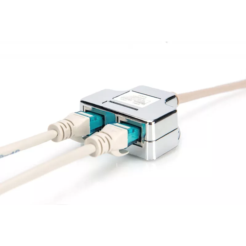 Adaptador de cabo de patch Digitus CAT 5e blindado 1:1