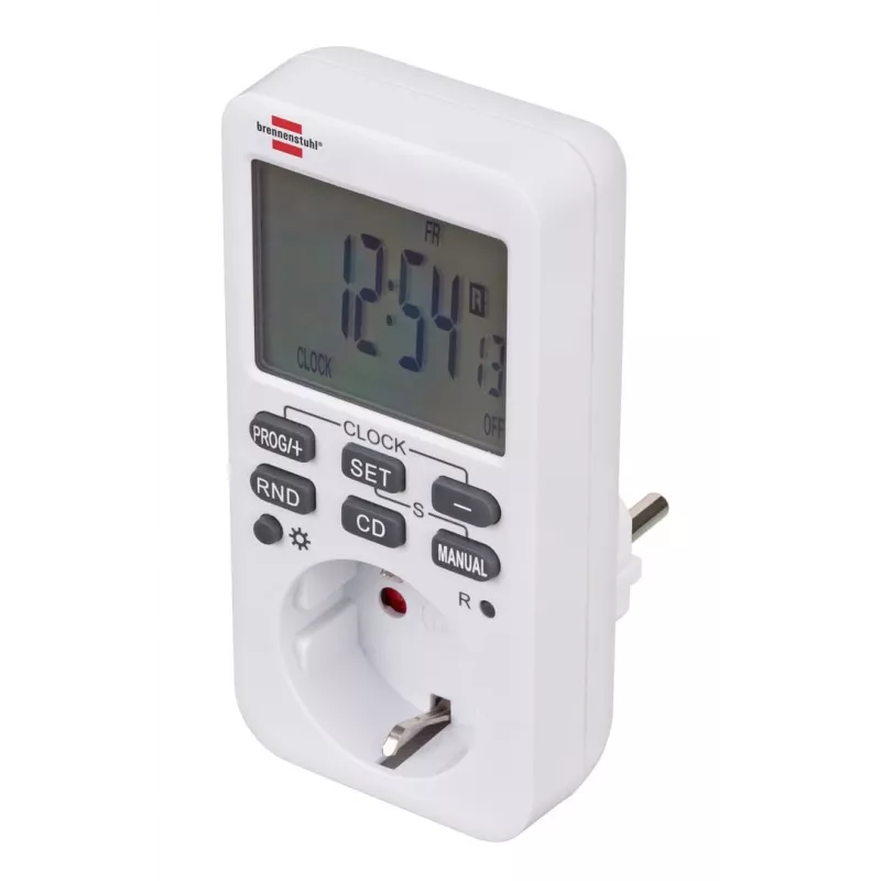 brennenstuhl Comfort-Line - Interruptor de rede automático - Corrente alternada 230 V - 3600 Watt - Saídas: 1 - branco (1506320)