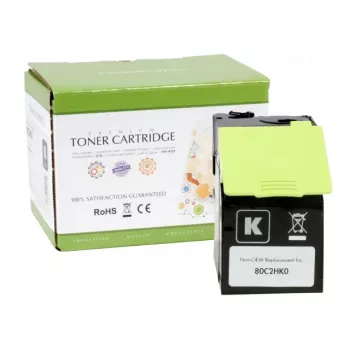 Compatível Static-Control Lexmark 802HK, Preto, alta capacidade, 4000 pág. (80C2HC0)