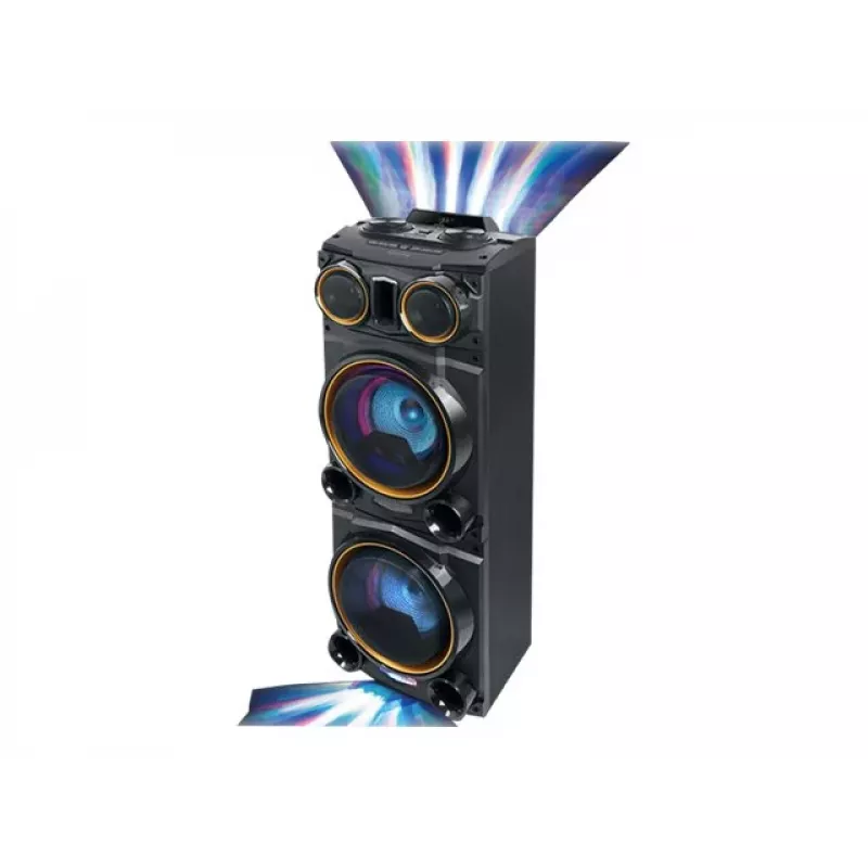 Muse M-1988 Altifalante portátil/para festas DJ Preto 800 W