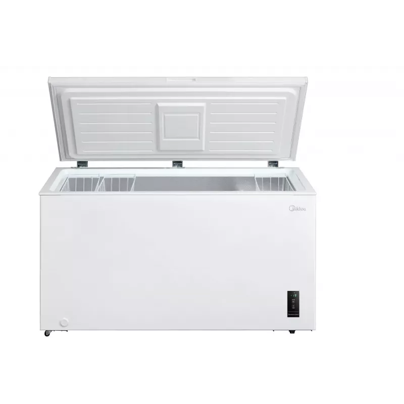 Arca congeladora Midea MDRC564FEE01, 418 l, independente, 82,5 cm de altura, classe de eficiência energética E