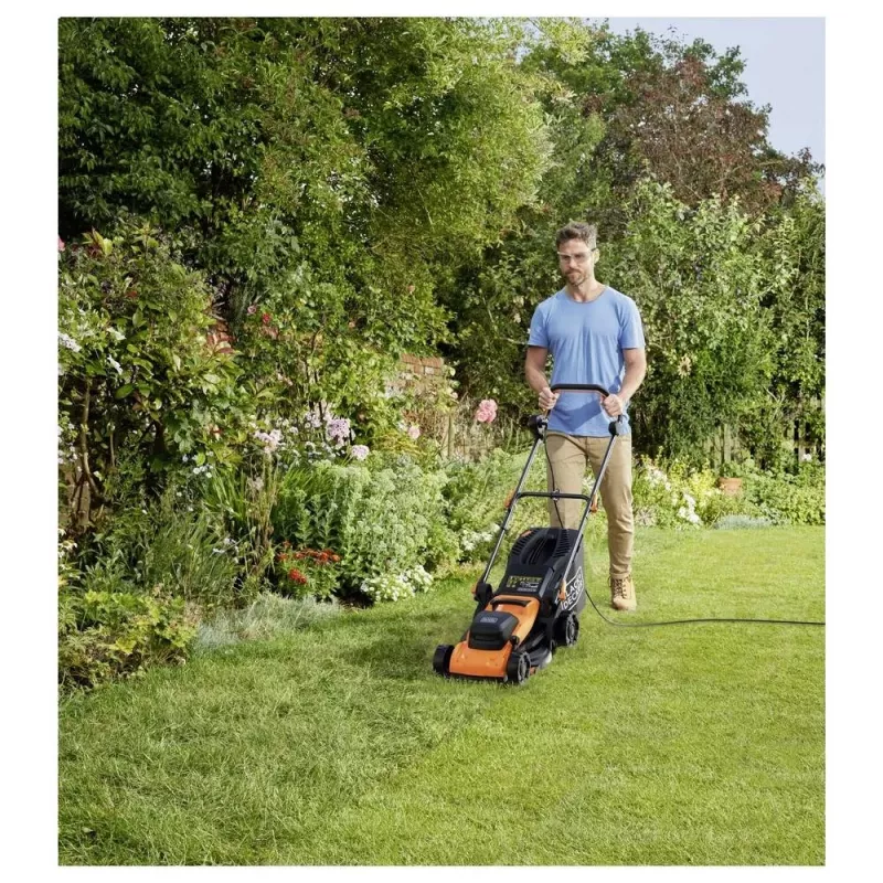 Corta-relva elétrico 1400W BEMWP340 BLACK+DECKER