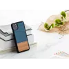 Capa para telemóvel man and wood para iPhone 11 Pro Max — capa de proteção denim preta