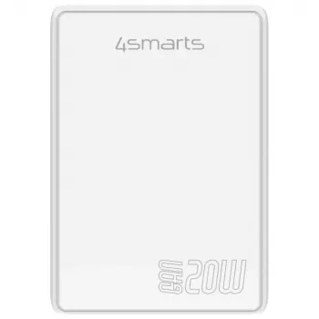Carregador de interior 4smarts 546020 universal branco carregamento rápido AC
