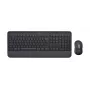 Logitech Signature MK650 for Business - Conjunto teclado e rato - Sem fios - 2,4 GHz, Bluetooth LE - QWERTY - Espanhol - Grafite