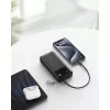 PowerBank com cabo USB-C 20000 mAh 30W preto