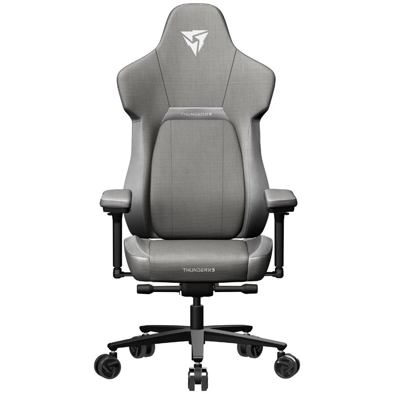 Cadeira gaming universal ThunderX3 CORE Loft assento acolchoado cinzento
