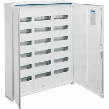 Hager FWB63S. Cor do produto: Branco. Largura: 800 mm, Altura: 950 mm, Profundidade: 161 mm (FWB63S)