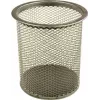 Porta-canetas helit Pen Cup Mesh H2518100 9x10cm redondo de metal prateado (H2518100)