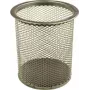Porta-canetas helit Pen Cup Mesh H2518100 9x10cm redondo de metal prateado (H2518100)