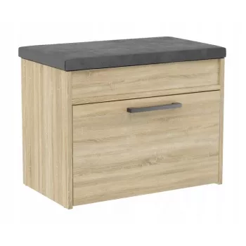 Topeshop PARMA MINI SONOMA organizador de sapatos fechado carvalho sonoma