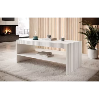 Banco/mesa PAFOS 120x60x50 cm branco mate