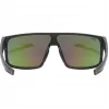 Óculos multisport UVEX lgl 51 — armação de aro completo, preto