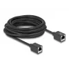 Cabo de rede DeLOCK 90334 RJ-45 Cat6a 7,5 m preto