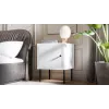 Conjunto de mesas de cabeceira 2 unid. cama meble PALAZZO BIS 45×39×H59 cm, branco mate, MDF/aglomerado