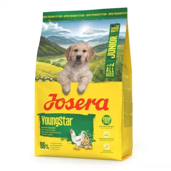 Comida seca para cachorros JOSERA Junior YoungStar, saqueta de 3 kg, alimento completo para cachorros