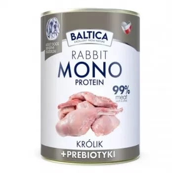 BALTICA Nutraceutic Monoproteico Coelho com Prebióticos - Comida húmida para cães - 400 g