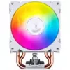 Arrefecedor de CPU Jonsbo CR-1400E 92mm ARGB branco — ventoinha de 92mm, iluminação ARGB, superfície branca
