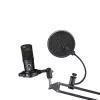 Microfone de estúdio Easypix 62021 preto