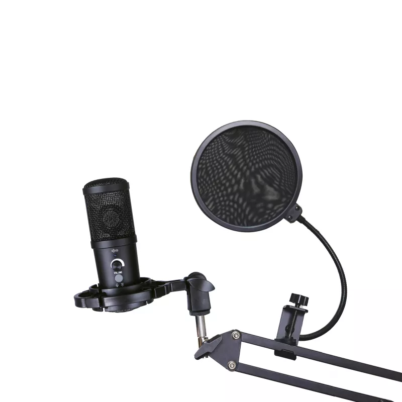 Microfone de estúdio Easypix 62021 preto