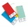 Separadores de cartão SMLT SK-D-SP/Z para dossiers 11 x 23,5 cm, verde, pack de 50
