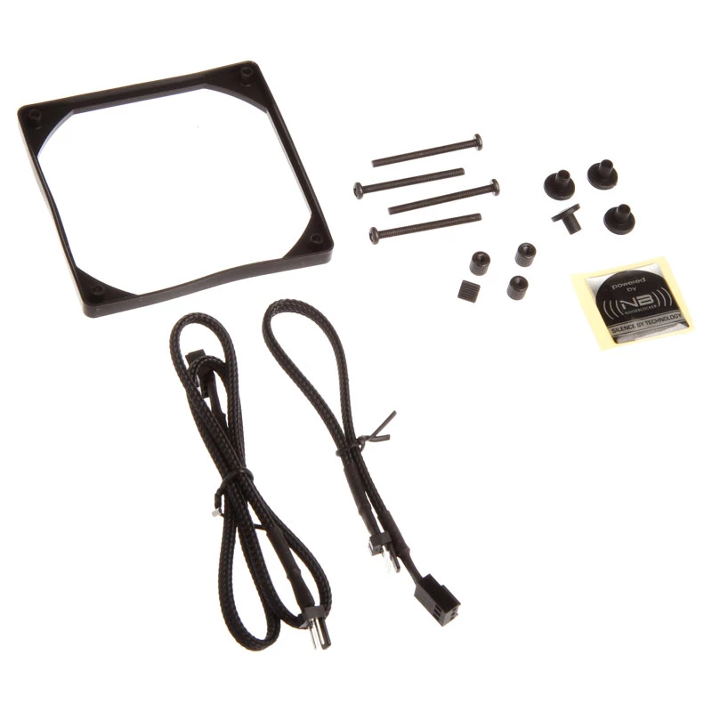 Noiseblocker BlackSilent Pro PL1 ITR-PL-1 ventoinha de caixa, 120 mm, preta