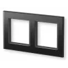 eQ-3 Homematic IP Moldura de vidro dupla, preto (162149A1)