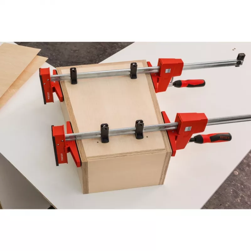 Adaptador de aperto para carroçaria Bessey KR-AS orientável para grampos de carroçaria Bessey, modelo KR-AS