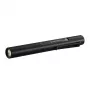 Lanterna de caneta Ledlenser P4 preta — lanterna de caneta LED compacta, 180 lm, alcance de 90 m, AAA x2, IP54