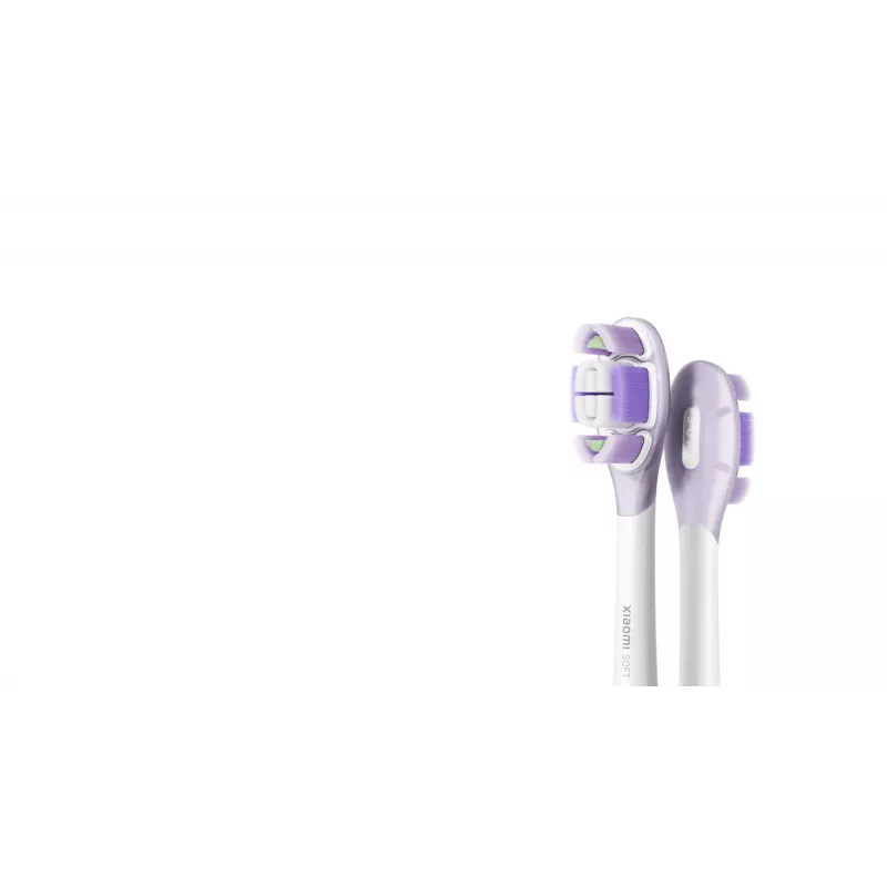 Cabeças de escova de dentes elétrica oscilante Xiaomi, suaves, 3 unidades