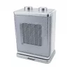 Aquecedor elétrico Steba KH 4 interior prateado, branco 1800 W