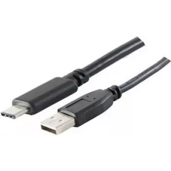 Cabo USB ShiverPeaks BS77143-1.0 USB 2.0 1 m USB C USB A preto