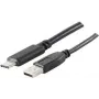 Cabo USB ShiverPeaks BS77143-1.0 USB 2.0 1 m USB C USB A preto