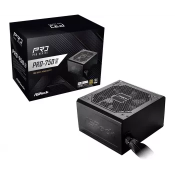 Fonte de alimentação ASRock PRO-750G 750W 80 PLUS Gold